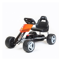 Detská šliapacia motokára Go-kart Baby Mix Speedy červená (Zánovný)