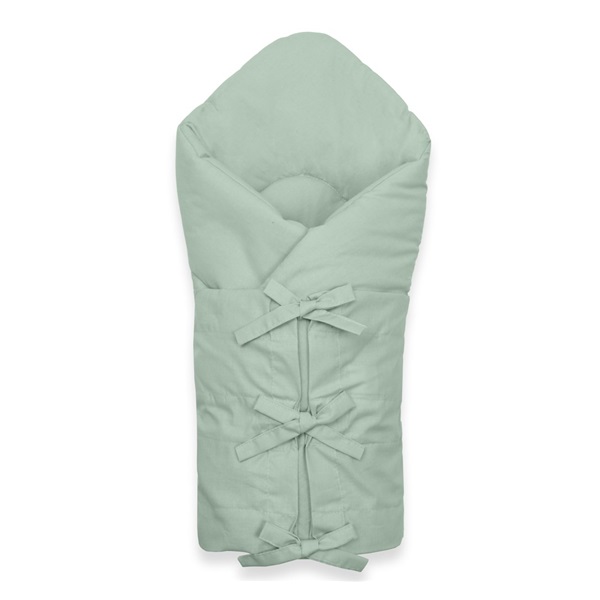 Klasická šnurovacia zavinovačka New Baby sea green