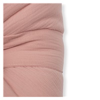 Mušelínová šnurovacia zavinovačka New Baby old pink