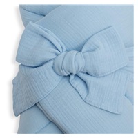 Mušelínová šnurovacia zavinovačka New Baby blue