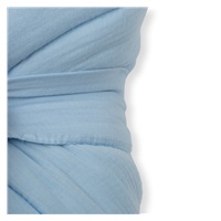 Mušelínová šnurovacia zavinovačka New Baby blue