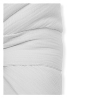 Mušelínová šnurovacia zavinovačka New Baby white