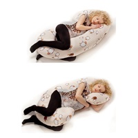 Univerzálny dojčiaci vankúš v tvare C New Baby cappuccino 285 x16