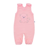 Dojčenská súprava do pôrodnice New Baby Sweet Bear old pink