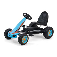 Detská šliapacia motokára Go-kart Milly Mally Viper modrá (poškodený obal)