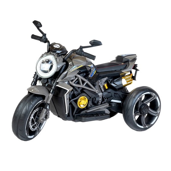 Detská elektrická motorka Baby Mix Calabre čierna (Zánovný)