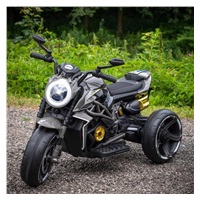 Detská elektrická motorka Baby Mix Calabre čierna (Zánovný)