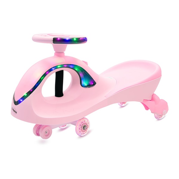 Gravitačné odrážadlo pre deti s LED Baby Mix G-Force ružové (Poškodený obal)