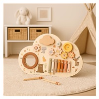 Activity Board Montessori Zvieratká Baby Mix