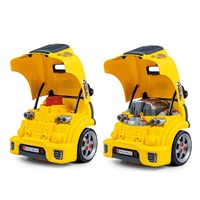 Realistický model prednej časti auta s otváracou kapotou Milly Mally N-GINE yellow