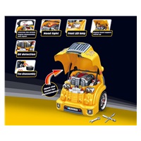 Realistický model prednej časti auta s otváracou kapotou Milly Mally N-GINE yellow