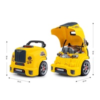 Realistický model prednej časti auta s otváracou kapotou Milly Mally N-GINE yellow