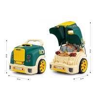 Realistický model prednej časti auta s otváracou kapotou Milly Mally N-GINE green