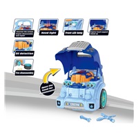 Realistický model prednej časti auta s otváracou kapotou Milly Mally N-GINE blue