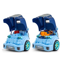 Realistický model prednej časti auta s otváracou kapotou Milly Mally N-GINE blue