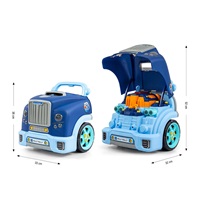 Realistický model prednej časti auta s otváracou kapotou Milly Mally N-GINE blue