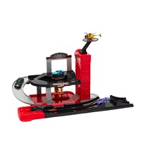 Detská garáž s helikoptérou Baby Mix (Poškodený obal)