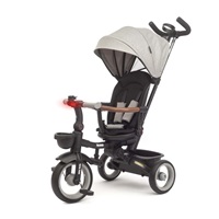 Luxusná detská trojkolka s osvetlením Milly Mally Twinkle grey