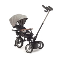 Luxusná detská trojkolka s osvetlením Milly Mally Twinkle grey