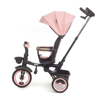 Luxusná detská trojkolka s osvetlením Milly Mally Twinkle pink