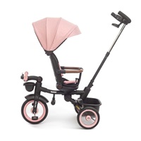 Luxusná detská trojkolka s osvetlením Milly Mally Twinkle pink