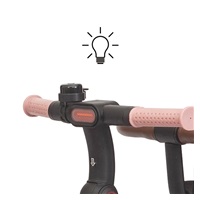 Luxusná detská trojkolka s osvetlením Milly Mally Twinkle pink