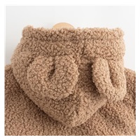 Dojčenská zimná mikinka s kapucňou New Baby Teddy Winter