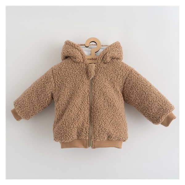 Dojčenská zimná mikinka s kapucňou New Baby Teddy Winter