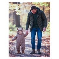 Dojčenský zimný overal bez šľapiek New Baby Teddy Winter