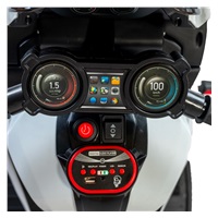 Detská elektrická motorka Baby Mix Rare biela (Poškodený obal)