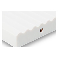 Detská rastúca postieľka 3v1 oválna + matrac New Baby kašmírová