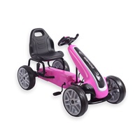 POŠKODENÝ OBAL Detská šliapacia motokára Go-kart Milly Mally Power rúžová