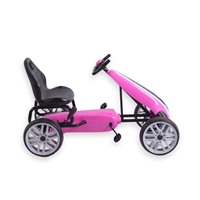 POŠKODENÝ OBAL Detská šliapacia motokára Go-kart Milly Mally Power rúžová