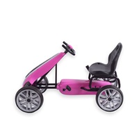 POŠKODENÝ OBAL Detská šliapacia motokára Go-kart Milly Mally Power rúžová
