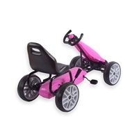 POŠKODENÝ OBAL Detská šliapacia motokára Go-kart Milly Mally Power rúžová