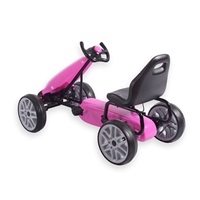 POŠKODENÝ OBAL Detská šliapacia motokára Go-kart Milly Mally Power rúžová