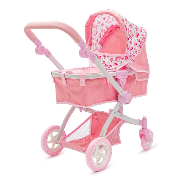 Kočík pre bábiky 2v1 Baby Mix Sophie pink (Poškodený obal)