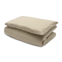 Bavlnený set do postieľky s výplňou New Baby 90x120 cm beige