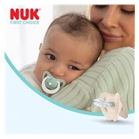 Cumlík NUK First Choice Night 6-18m 2 ks Hippo/Koala