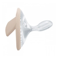 Cumlík NUK Perfect Match 0-6m 2 ks beige/red