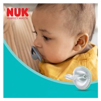 Cumlík NUK Perfect Match 0-6m 2 ks green/blue