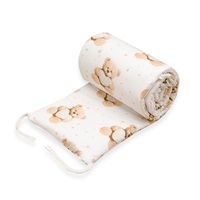 Mantinel do postieľky New Baby Love Teddy Bear beige