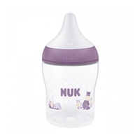 Dojčenská fľaša NUK Perfect Match Temperature Control 150 ml Hippo