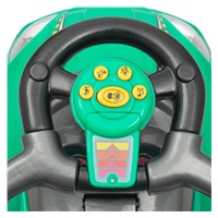 Detské odrážadlo s vodiacou tyčou 3v1 Baby Mix Mega Car zelené (Poškodený obal)