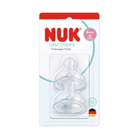 Náustok-Cumlík Flow Control Nuk 6+ m  2 ks