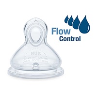 Náustok-Cumlík Flow Control Nuk 6+ m  2 ks