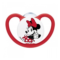 Cumlík NUK Perfect Match Air Disney Mickey Mouse  0–6 mesiacov red