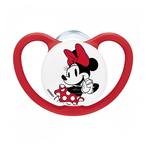 Cumlík NUK Perfect Match Air Disney Mickey Mouse  0–6 mesiacov red