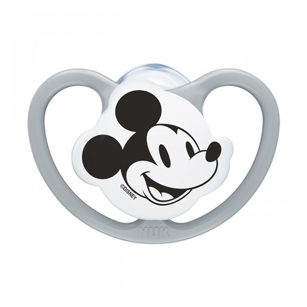 Cumlík NUK Perfect Match Air Disney Mickey Mouse  0–6 mesiacov grey