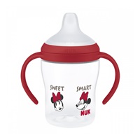 Dojčenská fľaša na učenie NUK Perfect Match DISNEY Minnie red 150 ml